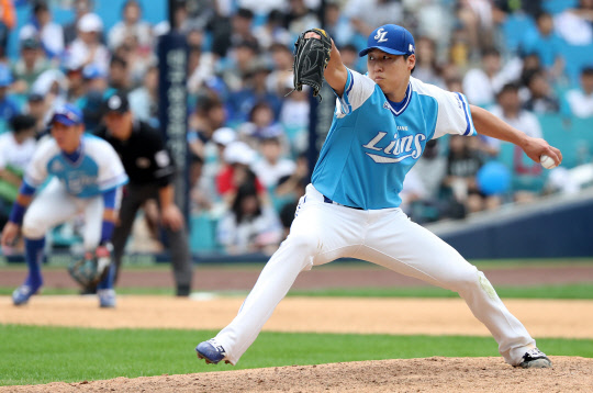 차우찬은 올 시즌 24경기에 선발등판해 152와1/3이닝 동안 12승 6패 평균자책점 4.73이라는 숫자를 남겼다. 사진=연합뉴스